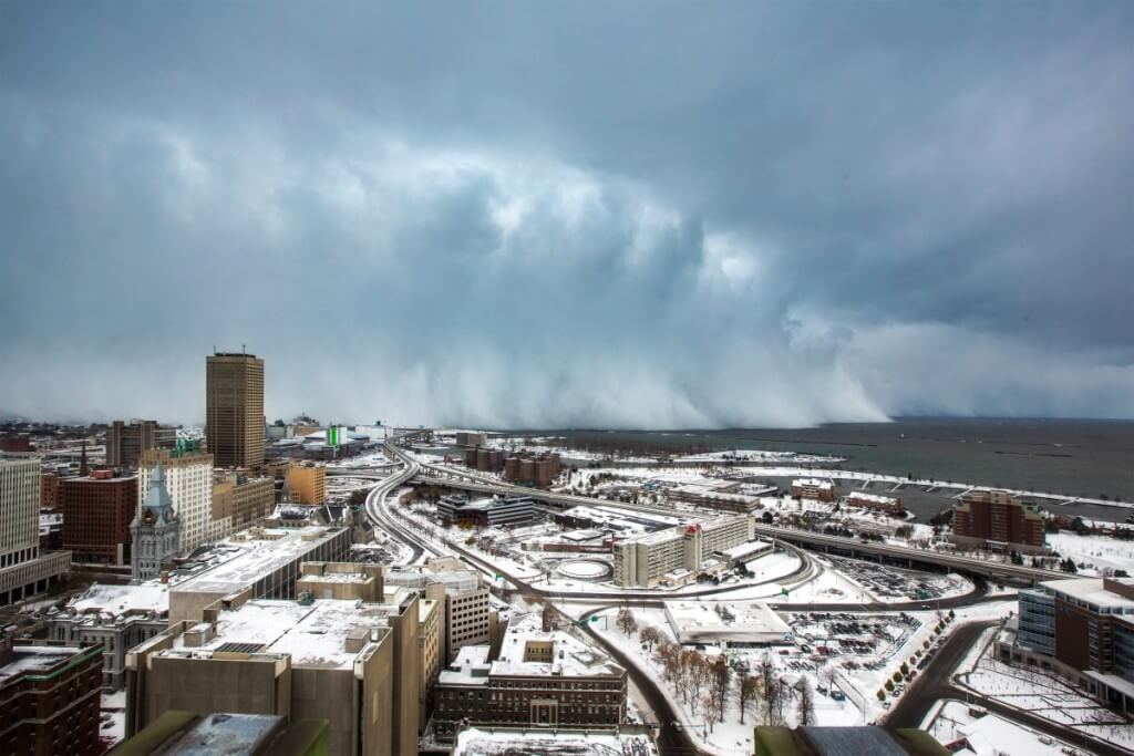 Photo from the November 2014 lake effect snow near Buffalo, New York