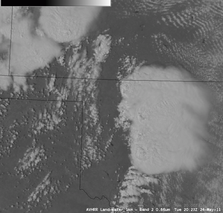 May 24th, 2011 visible satellite