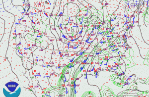 Joplin 850mb upper air chart