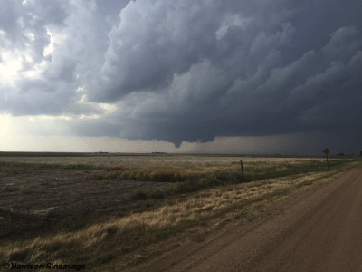 Dodge City wall cloud