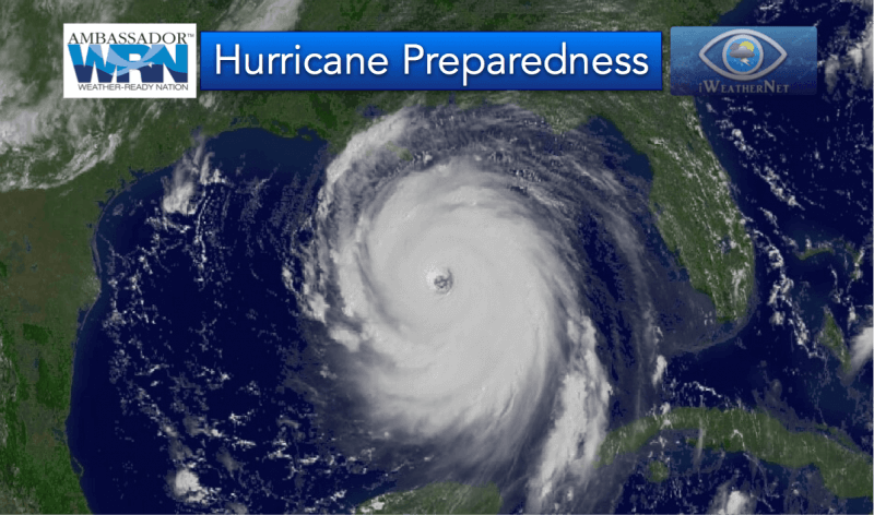 iWeatherNet is a NOAA Weather Ready Nation Ambassador. Image: Hurricane Katrina on August 29, 2005.